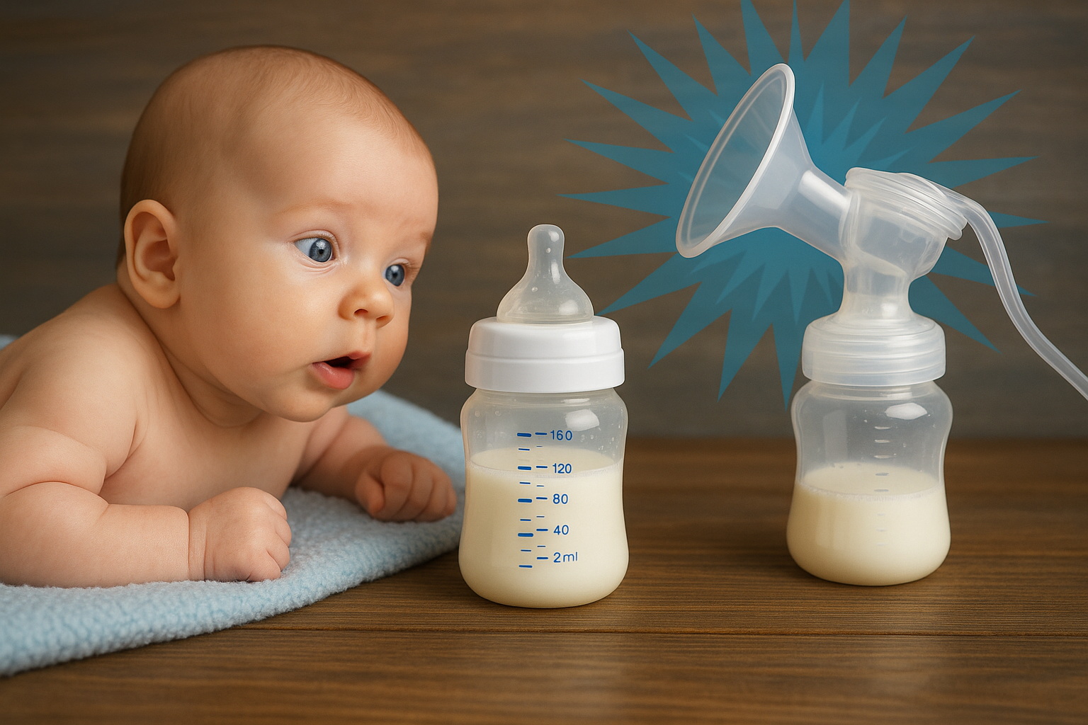 Titelbild zu „Muttermilch-Revolution: Geheimwaffe für die Kleinsten entdeckt!“