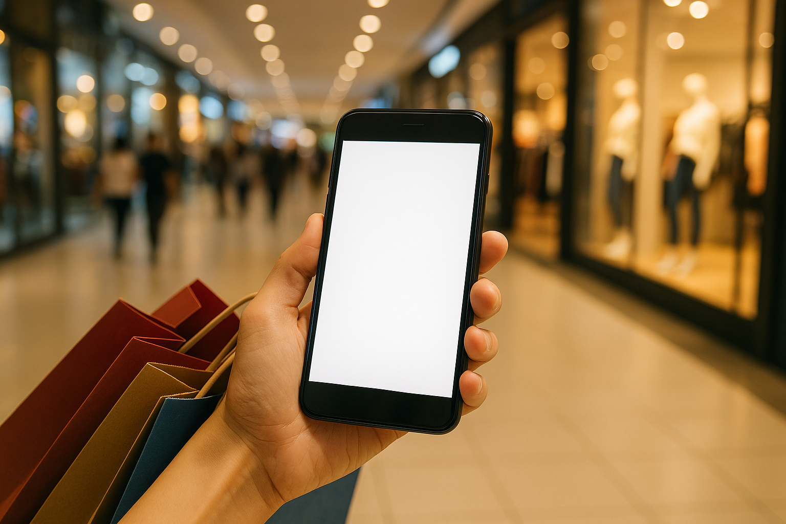 Titelbild zu „Revolution im Einkauf: Warum Ihr Smartphone der neue Einkaufsbummel ist“