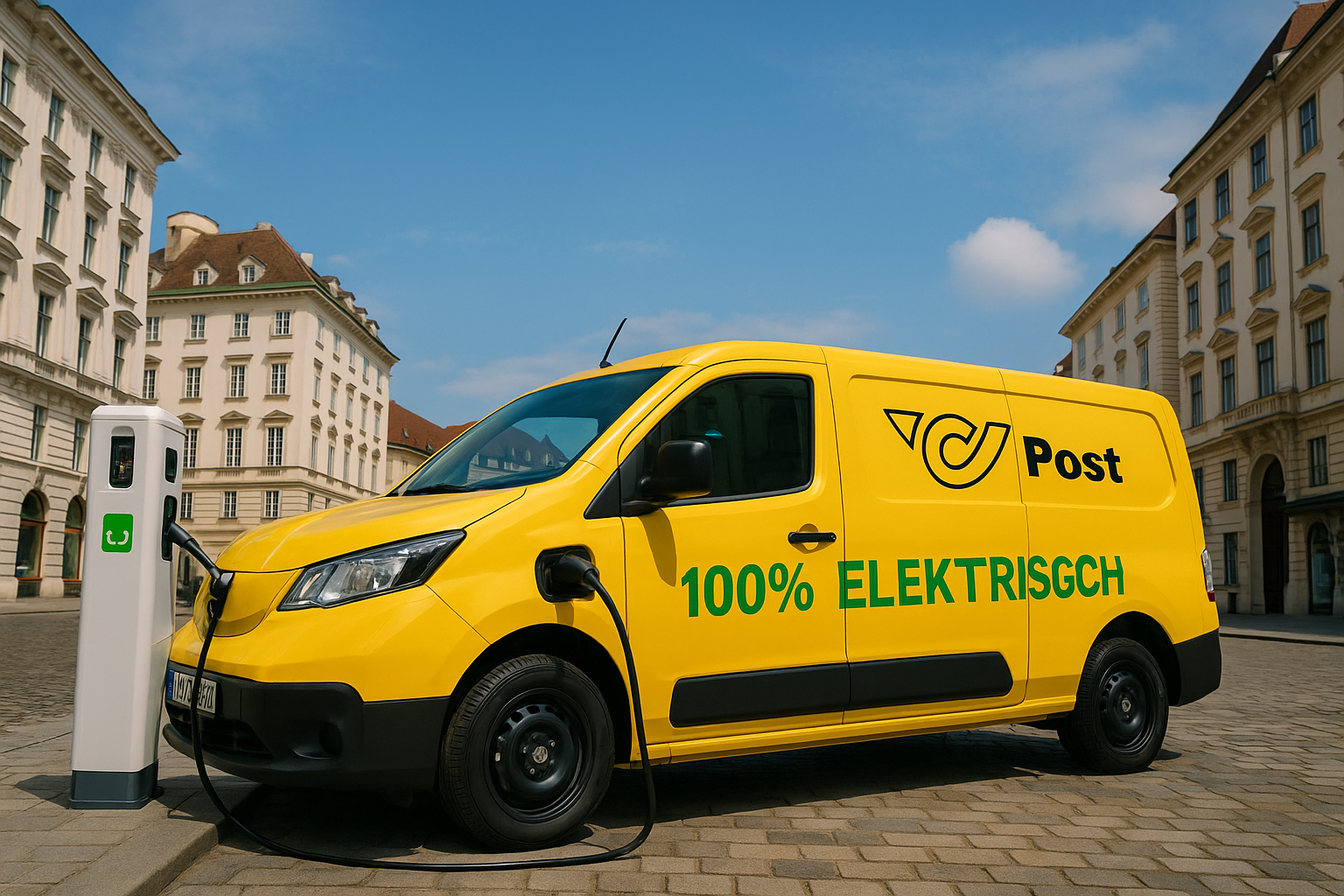 Titelbild zu „Revolution bei der Post: Wien wird Vorreiter in Sachen E-Mobilität!“