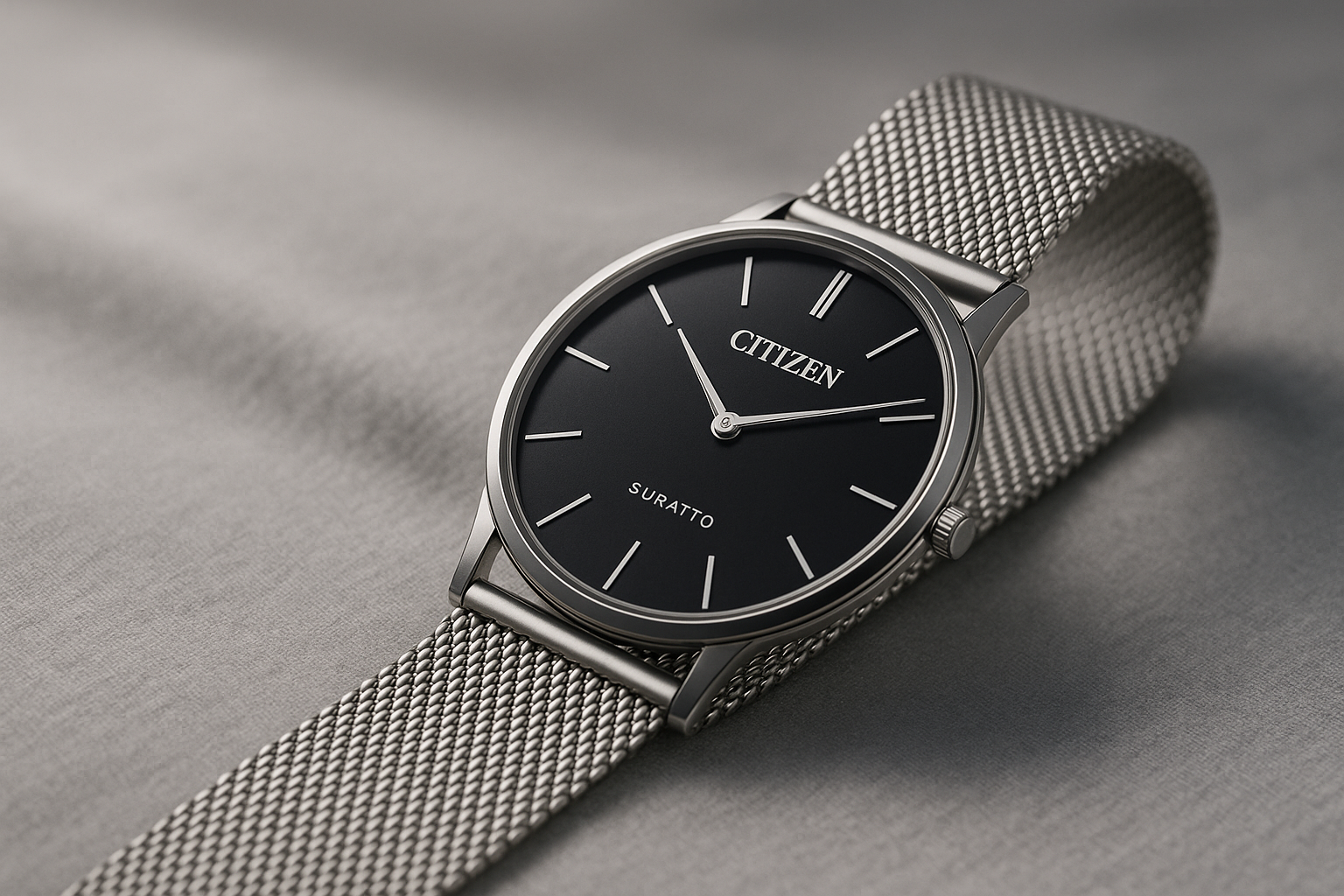 Titelbild zu „CITIZEN Suratto: Die ultraflache Uhr, die alles verändert!“