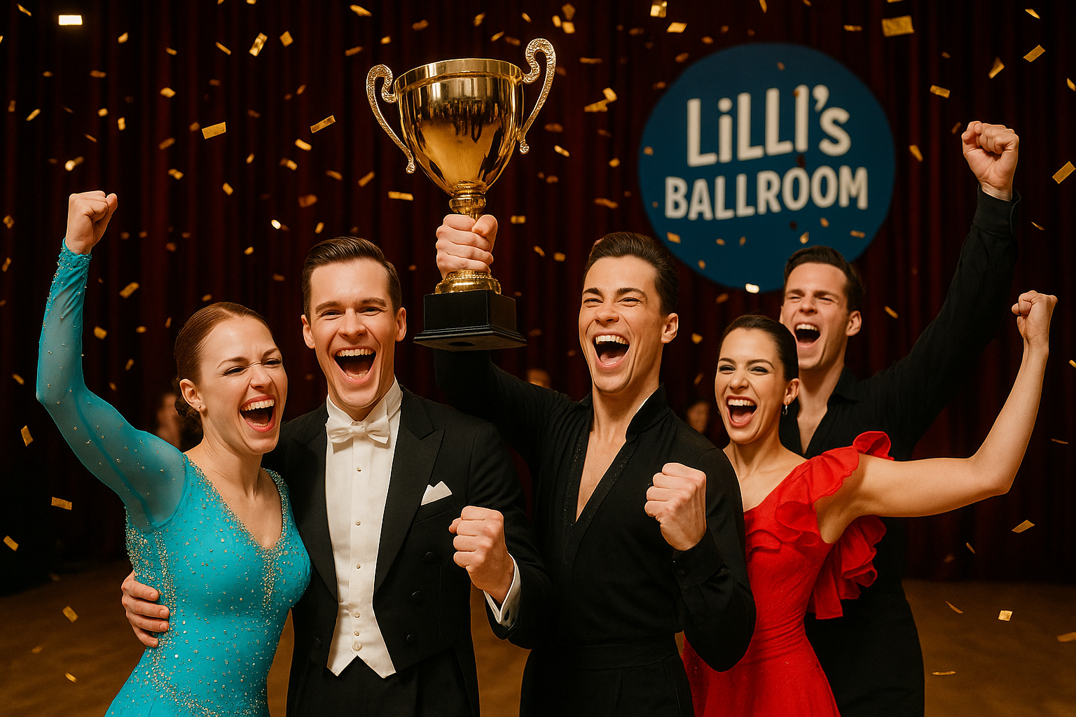 Titelbild zu „Tanz-Sensation in Wien: Lillis Ballroom räumt großen Preis ab!“
