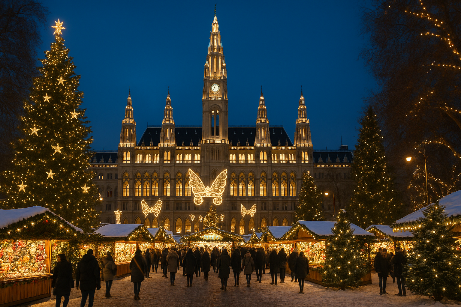 Titelbild zu „Wiens Weihnachtszauber: Was die Dörfer 2025 alles bieten!“