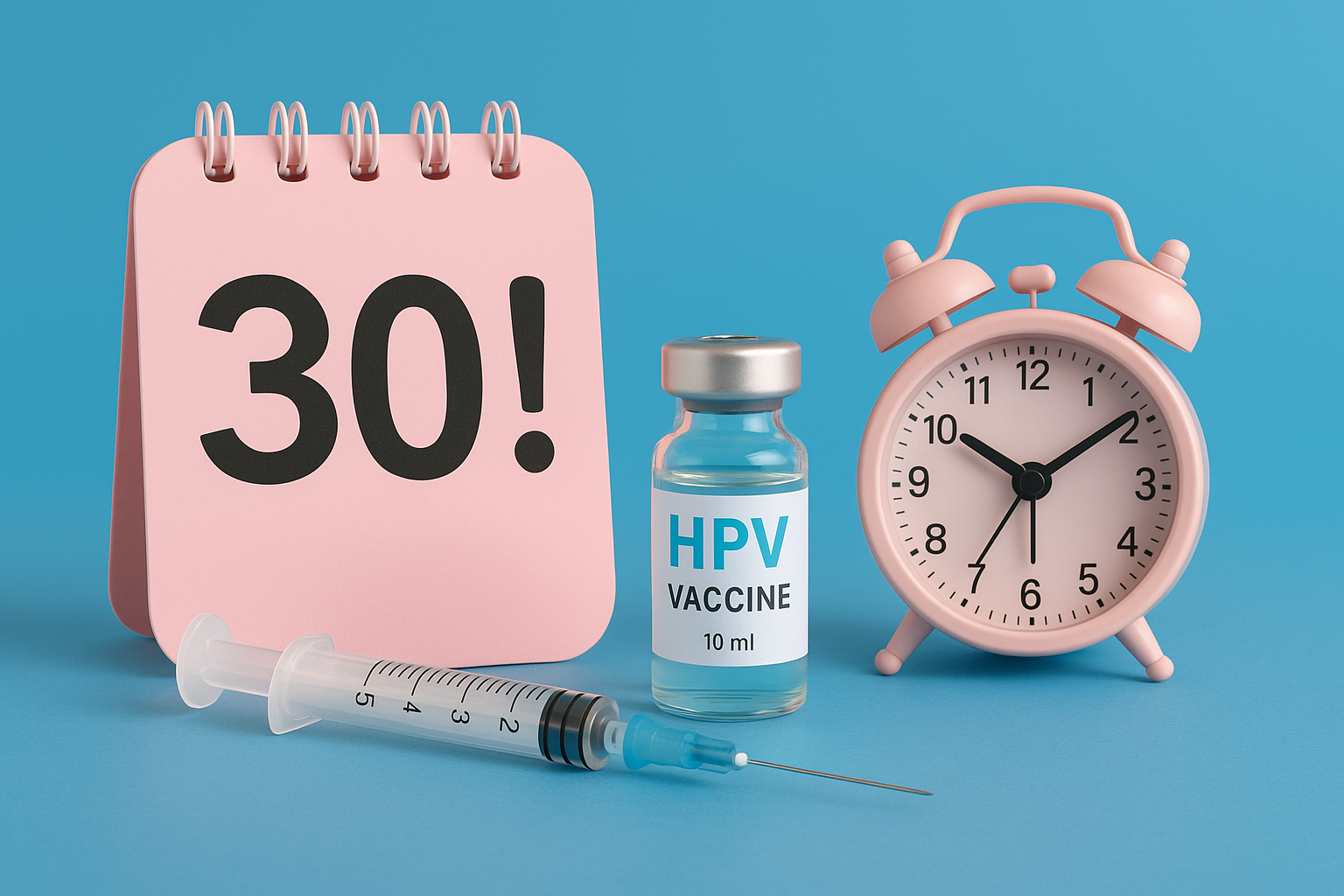 Titelbild zu „Nur noch wenige Wochen: Kostenlose HPV-Impfung bis zum 30. Geburtstag – Jetzt handeln!“