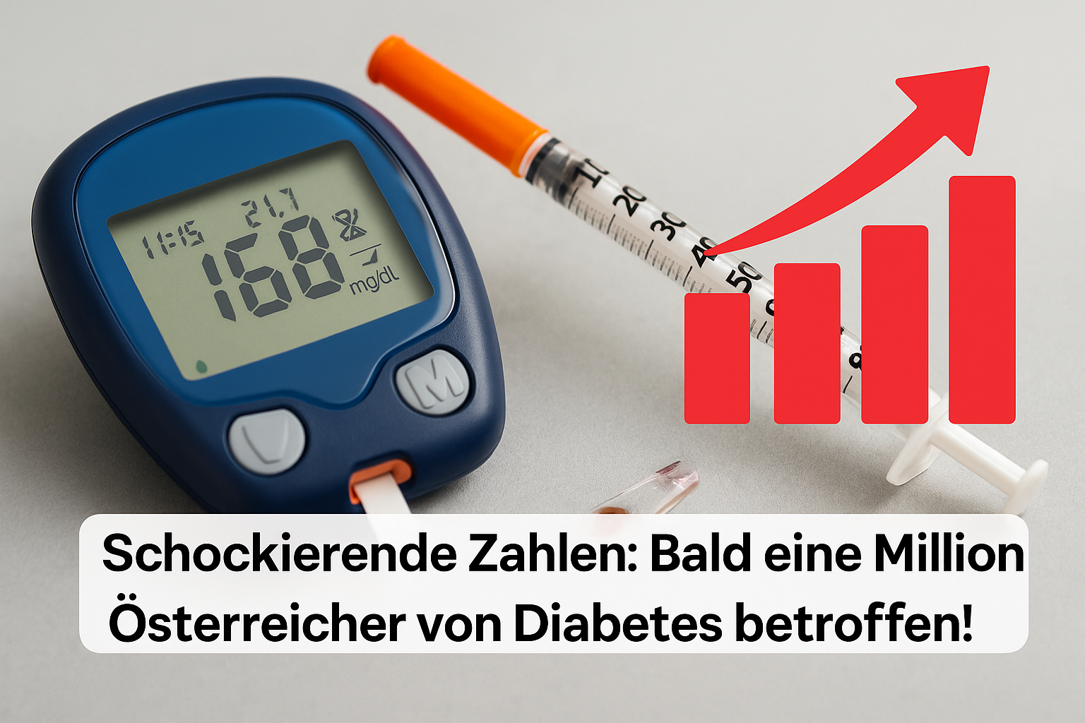 Titelbild zu „Schockierende Zahlen: Bald eine Million Österreicher von Diabetes betroffen!“