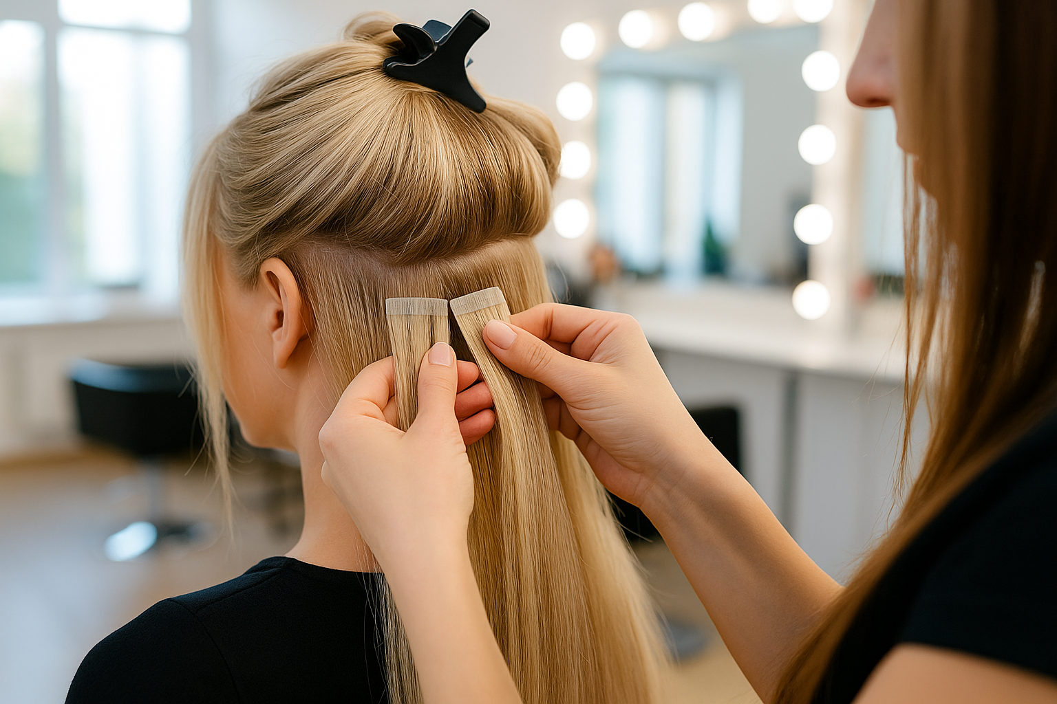 Titelbild zu „Die Kunst der Haarverlängerung: Alles, was du über Extensions wissen musst“