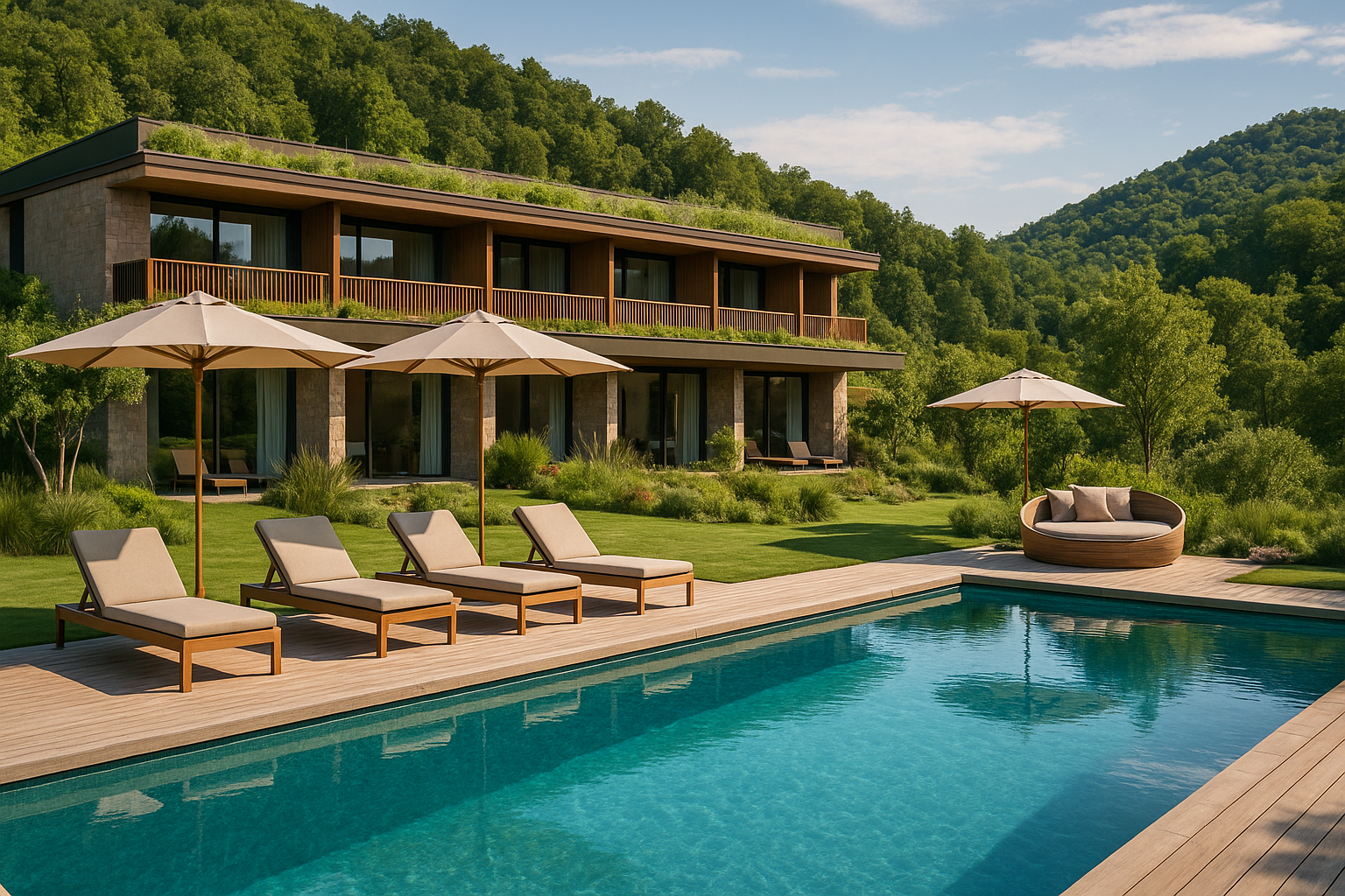 Titelbild zu „Luxus, Entspannung und Nachhaltigkeit: Dieses Hotel setzt neue Maßstäbe!“