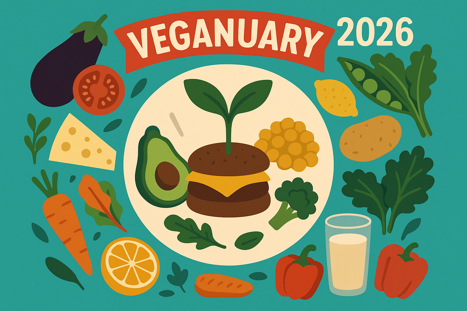 Titelbild zu „Veganuary 2026: Die 5 revolutionären Trends der pflanzlichen Ernährung, die alles verändern!“