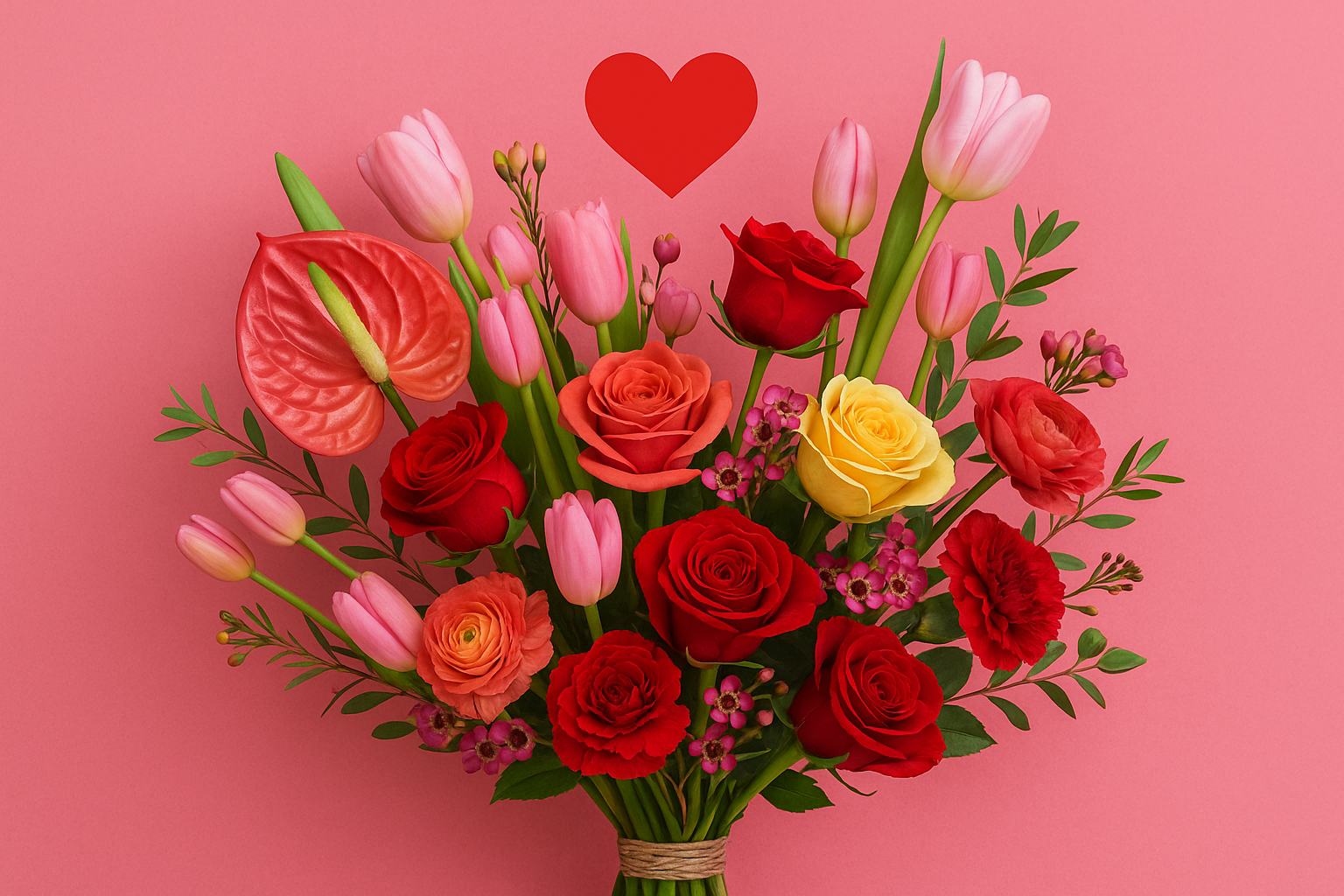 Titelbild zu „Valentinstag 2026: Revolutionäre Blumentrends, die Sie nicht verpassen dürfen!“