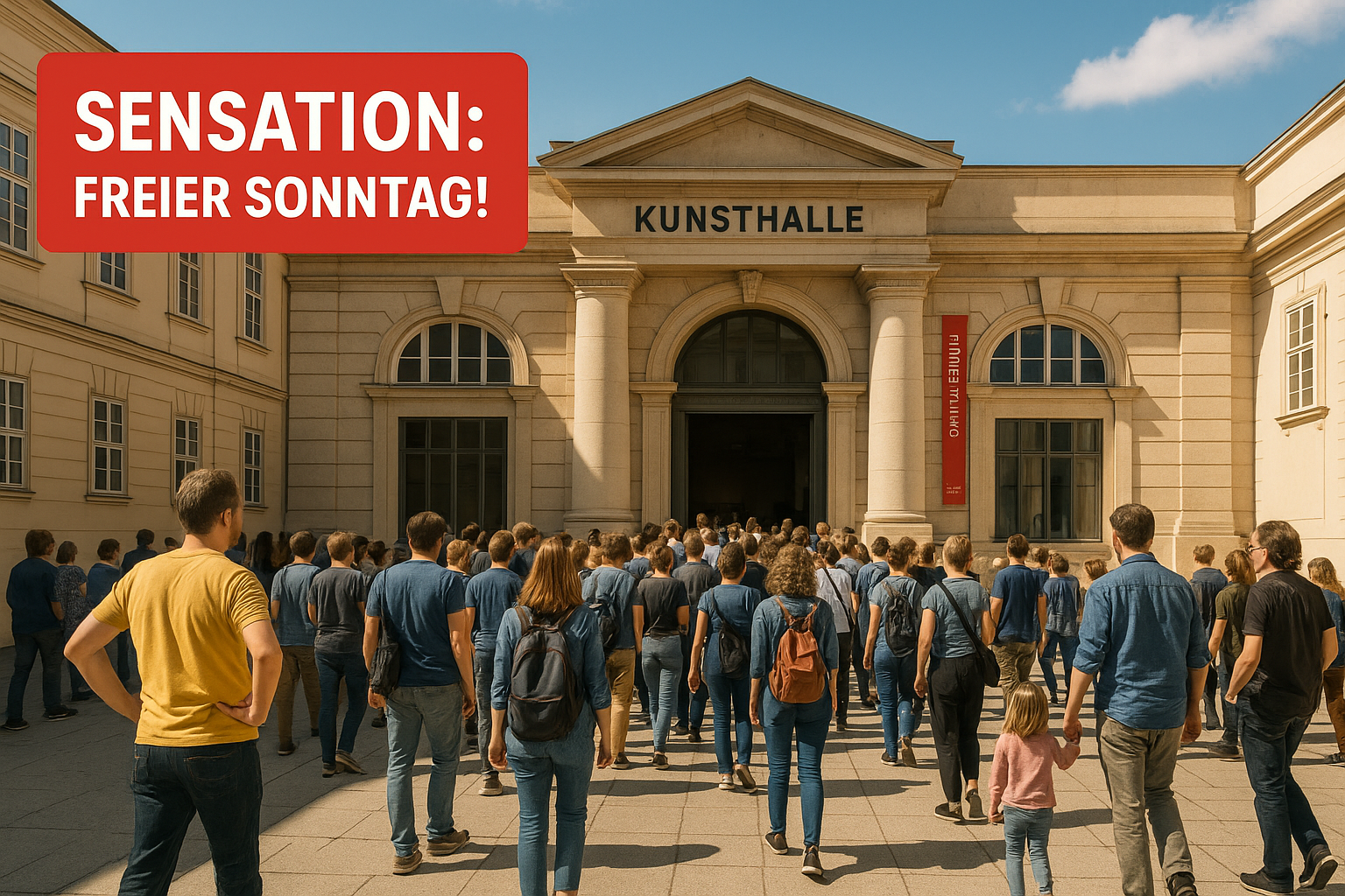 Titelbild zu „Sensation in Wien: Freie Sonntage in der Kunsthalle! Was steckt dahinter?“