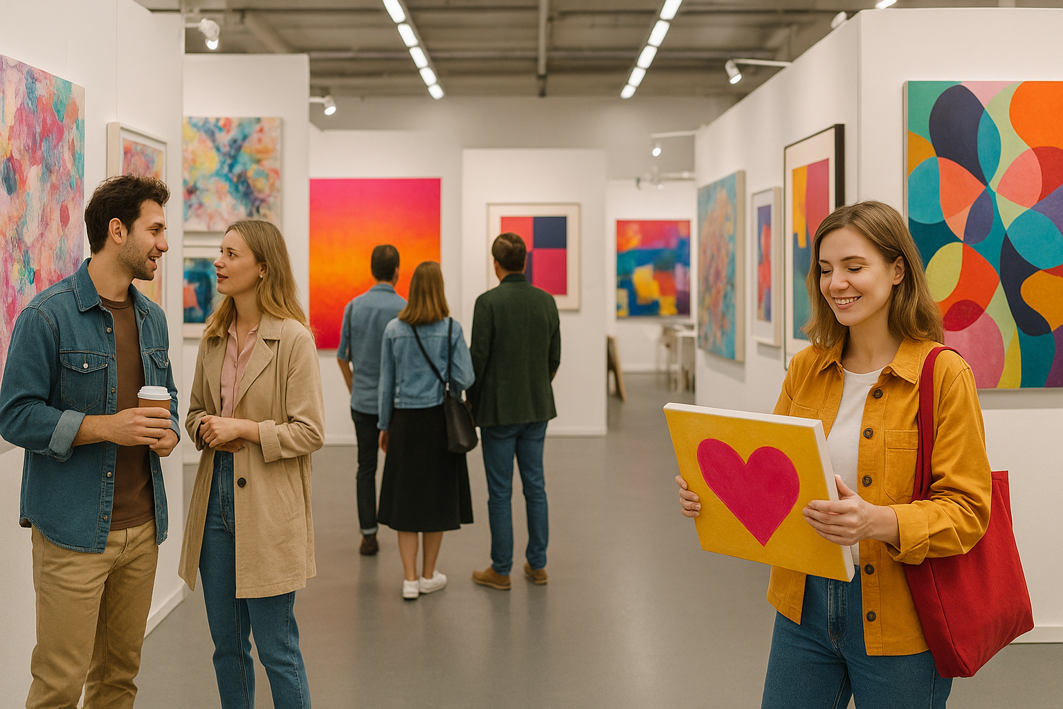 Titelbild zu „Kunst zum Mitnehmen: Die Affordable Art Fair Wien 2026 überrascht alle!“