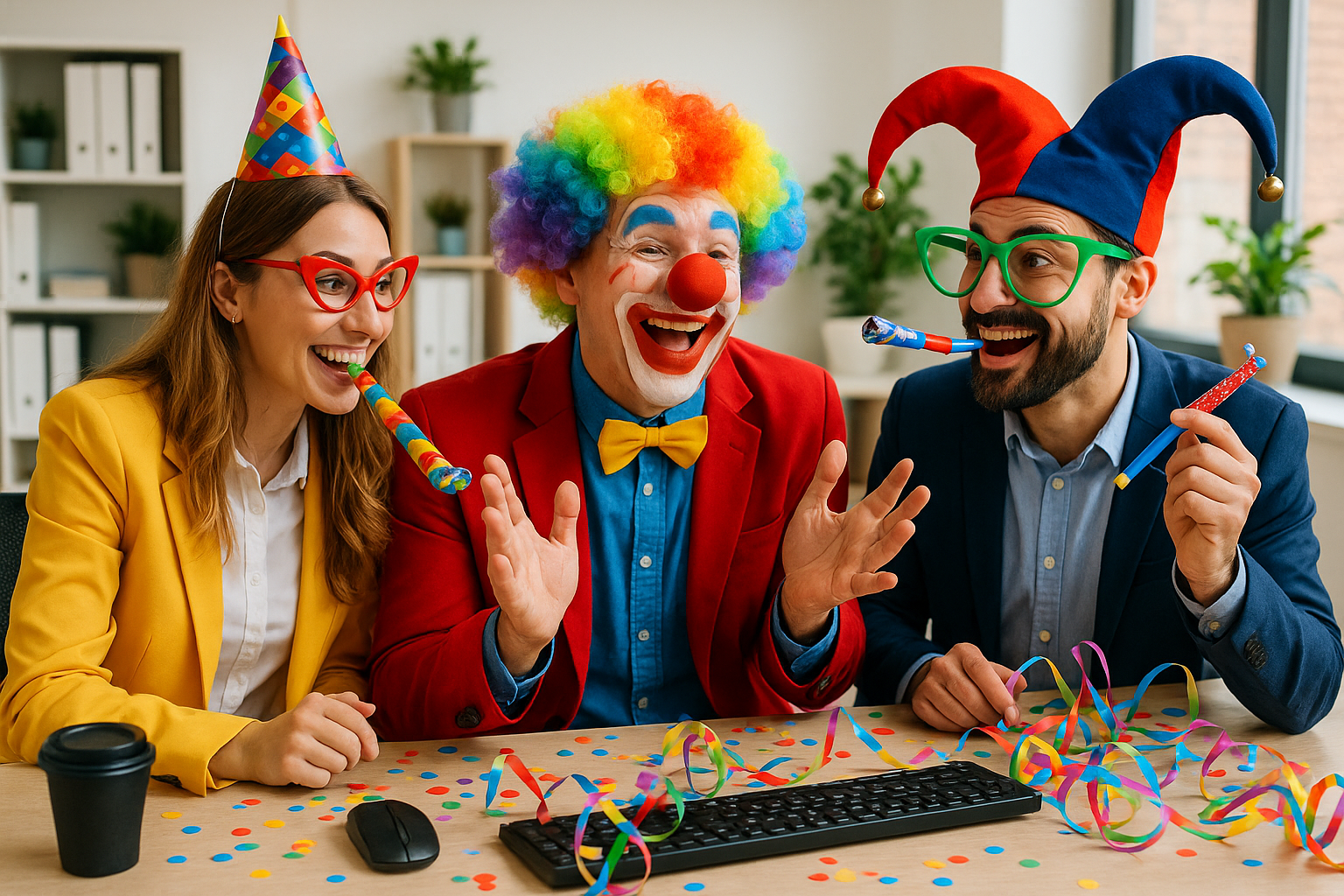 Titelbild zu „Fasching am Arbeitsplatz: Was Sie unbedingt wissen müssen!“