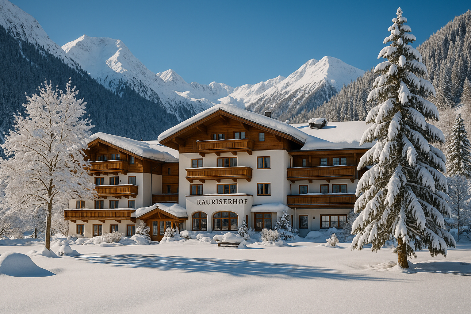 Titelbild zu „Spektakuläres Winterwunderland: Der Rauriserhof setzt neue Maßstäbe!“