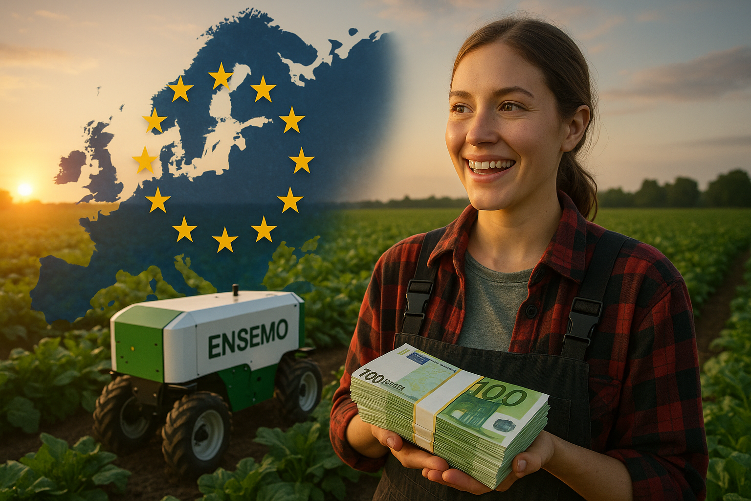 Titelbild zu „Ensemo erobert Europa: Millionenförderung für revolutionäre Agrartechnologie!“