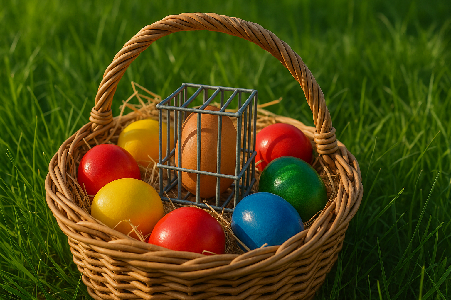 Titelbild zu „Schock zu Ostern: Verstecken sich Käfigeier im Osternest?“