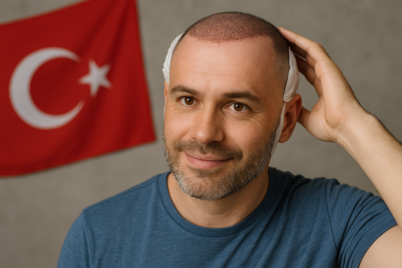 Titelbild zu „Haartransplantation in der Türkei: Der ultimative Guide zu sichtbaren Ergebnissen!“