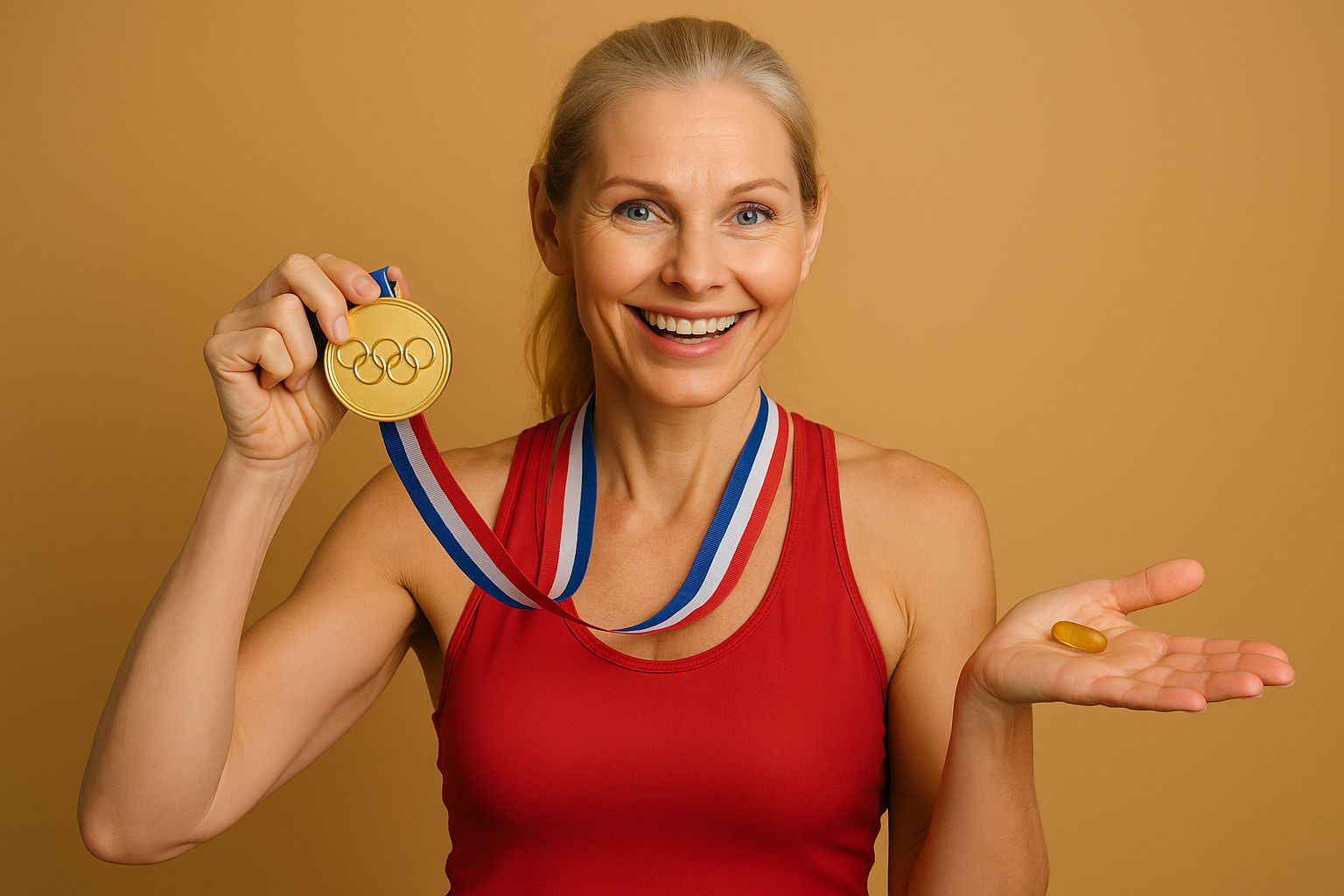 Titelbild zu „Die Geheimformel gegen das Altern: Olympiasiegerin enthüllt alles!“