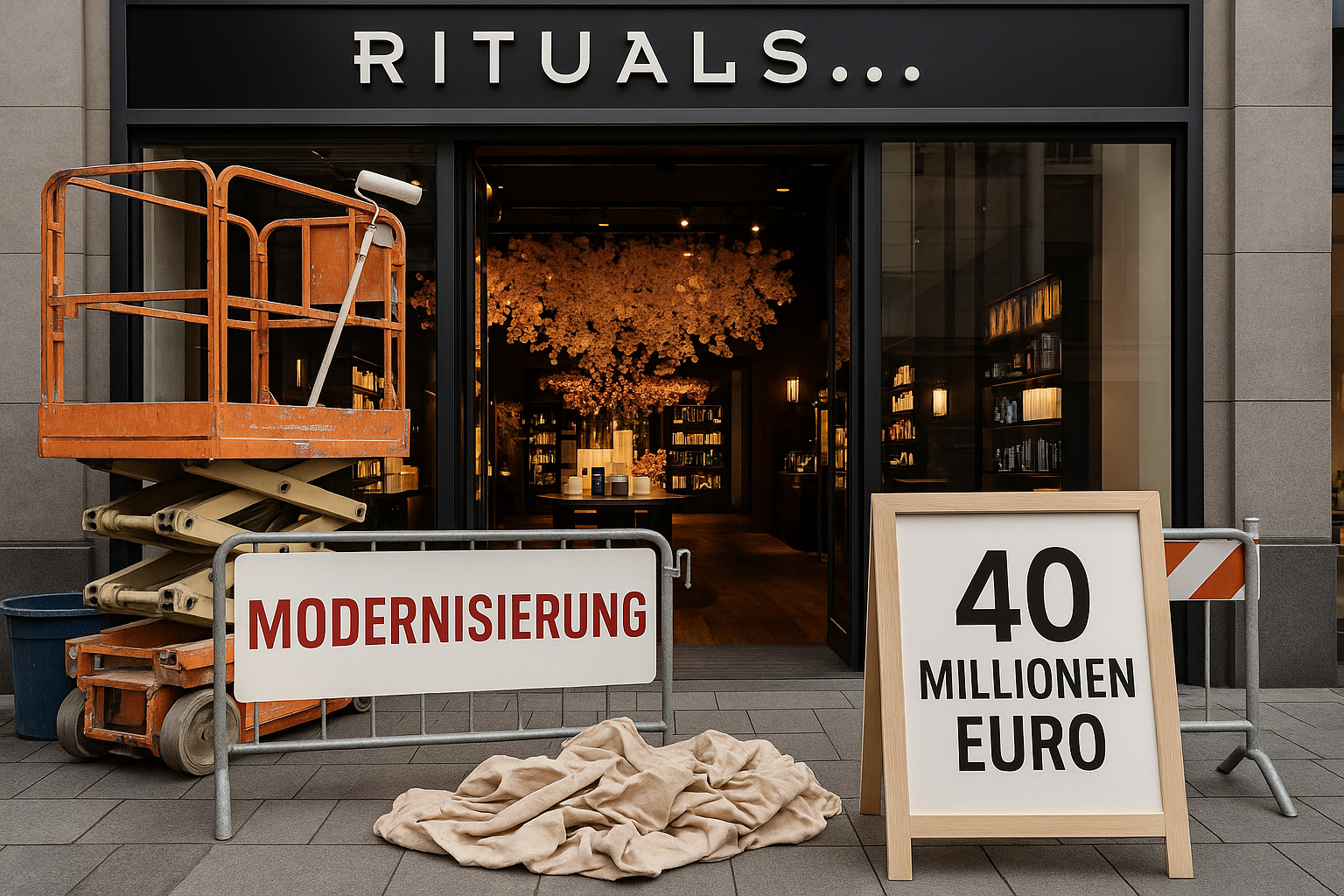 Titelbild zu „Rituals startet Mega-Modernisierung: 40 Millionen Euro für neuen Glanz!“