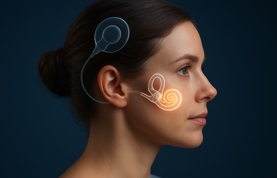 Titelbild zu „Revolution in der Medizin: Unsichtbares Cochlea-Implantat verändert alles!“