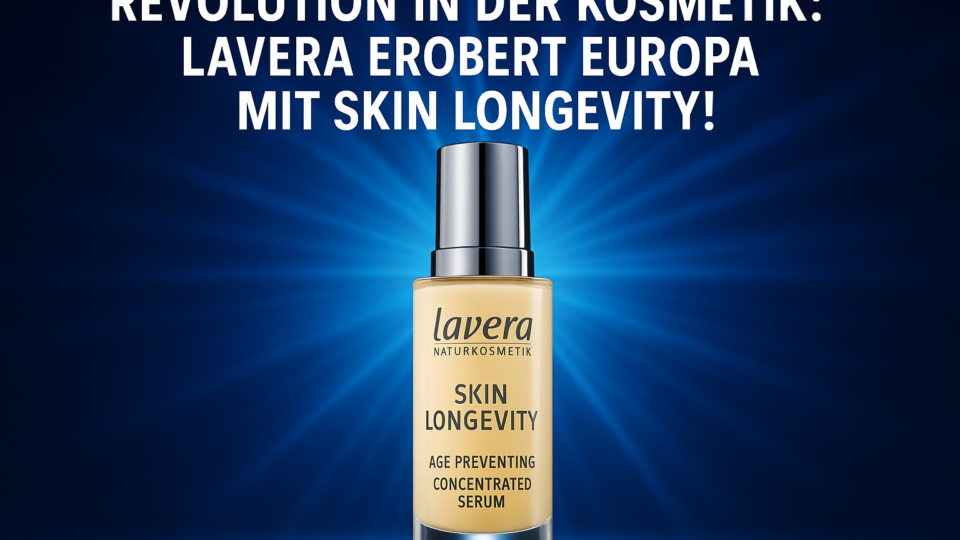 Titelbild zu „Revolution in der Kosmetik: Lavera erobert Europa mit Skin Longevity!“