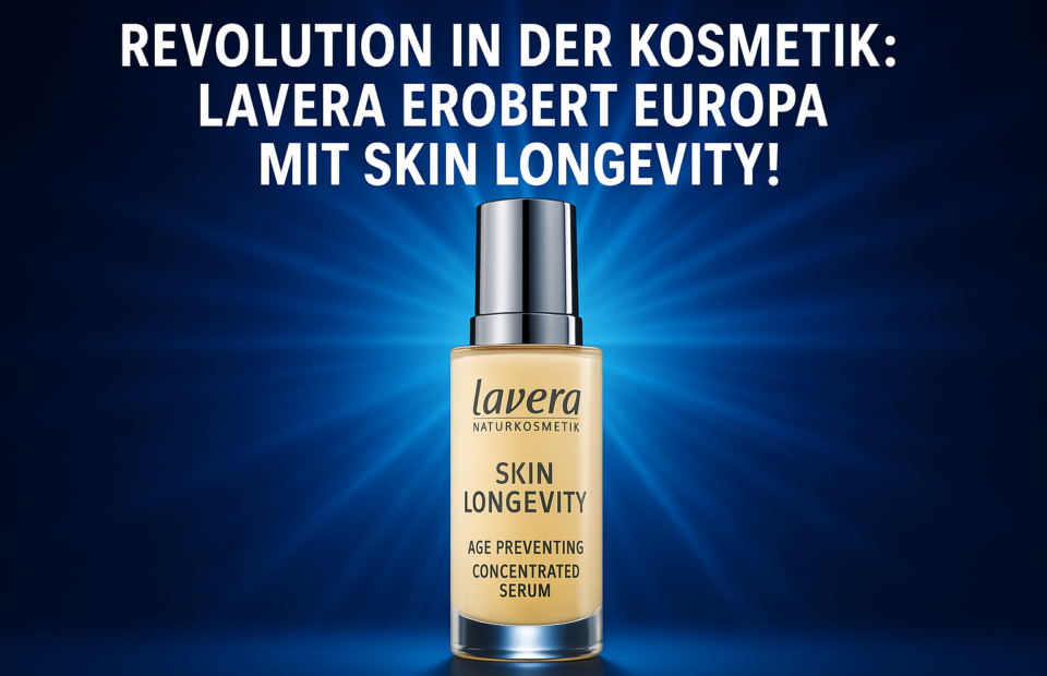Titelbild zu „Revolution in der Kosmetik: Lavera erobert Europa mit Skin Longevity!“